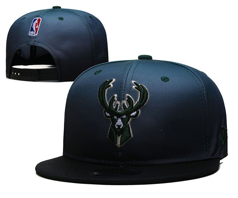2022 NBA Milwaukee Bucks Hat ChangCheng 09272->nba hats->Sports Caps